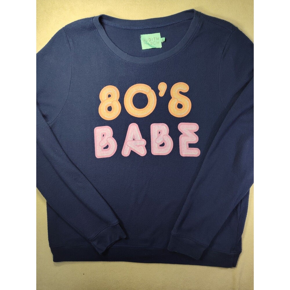Judith March Pullover 80s Babe Cozy Cabincore  Large